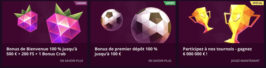 Comment créer un compte sur Malina Casino